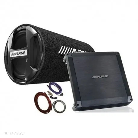 Pachet Subwoofer+Amplificator Alpine SWT-12S4/BBX-T600 - 3