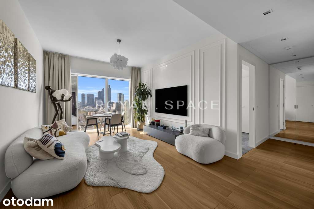 Luksusowy apartament z widokiem na Wolę | Złota 44