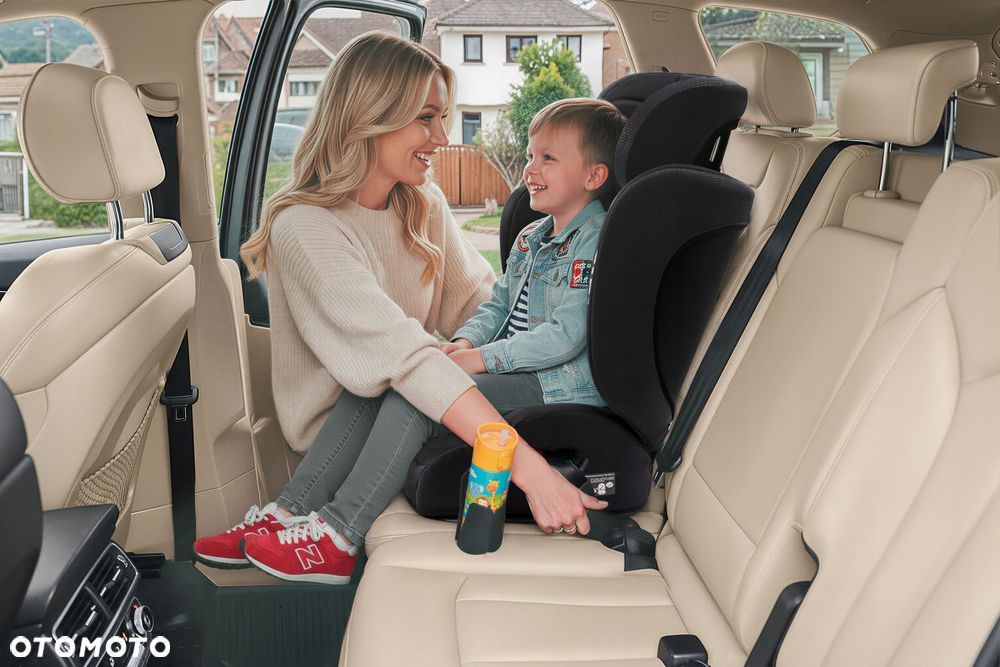 fotelik samochodowy 2w1 podstawka 15-36kg duży 100-150cm i-size +organ - 3