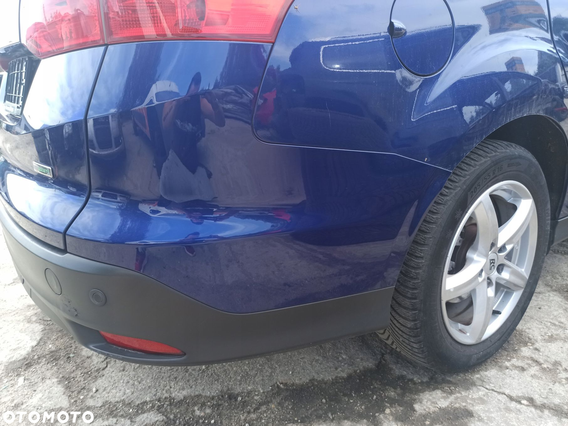 Zderzak tył tylny FORD FOCUS MK3 KOMBI kolor 1D PDC czujniki parkowania - 12