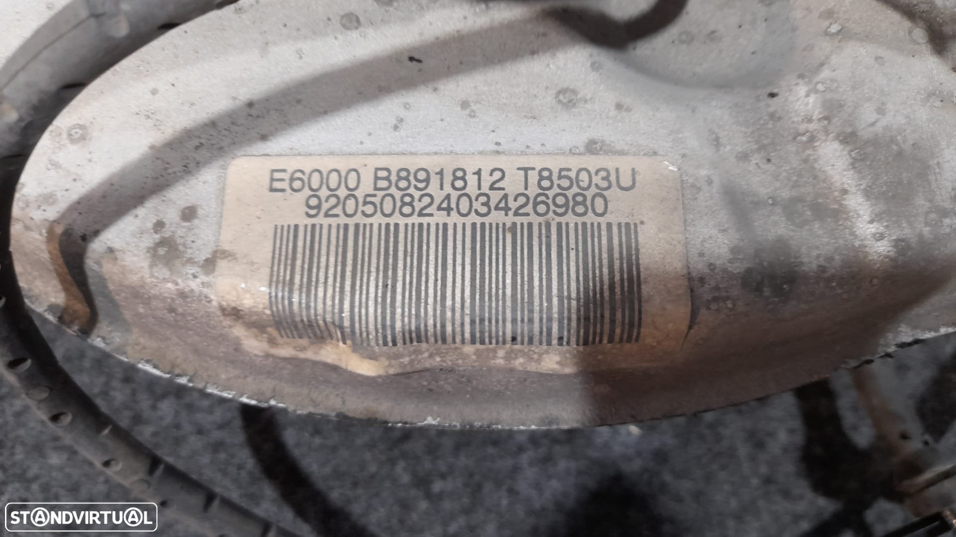 MANGA MANGAS EIXO TRASEIRO TRÁS B891812 T8503U 9205082403426980 BMW SERIE 5 E60 535D 286CV 306D4D - 7