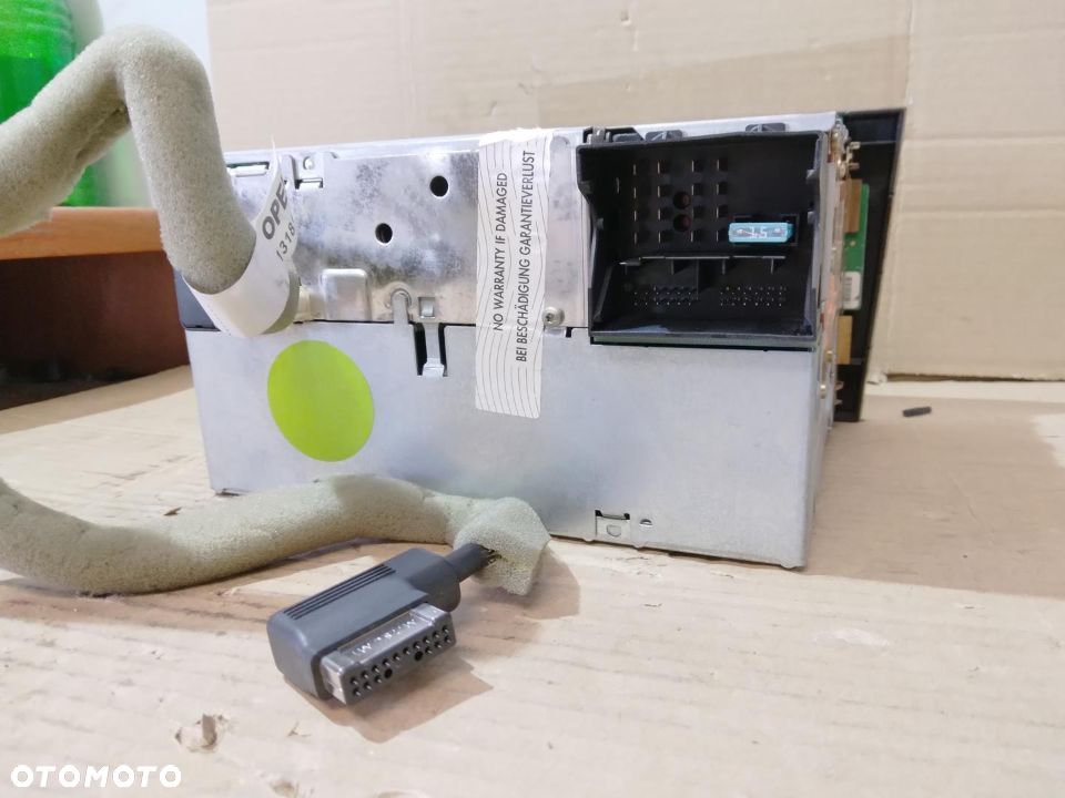 RADIO CD 70 NAVI nr 383555646 WYŚWIETLACZ OPEL VECTRA C - 10