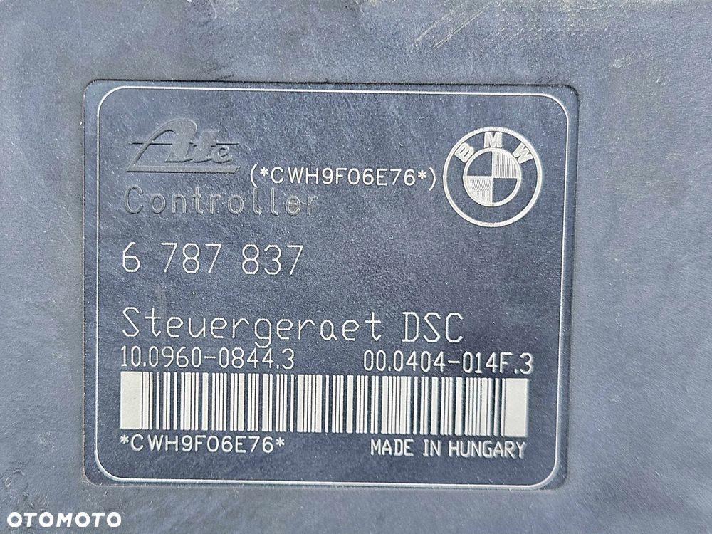 Pompa 6791521 6787837 ABS ESP Hamulcowa Sterownik Modul BMW 1 3 E81 E87 E90 E91 - 9
