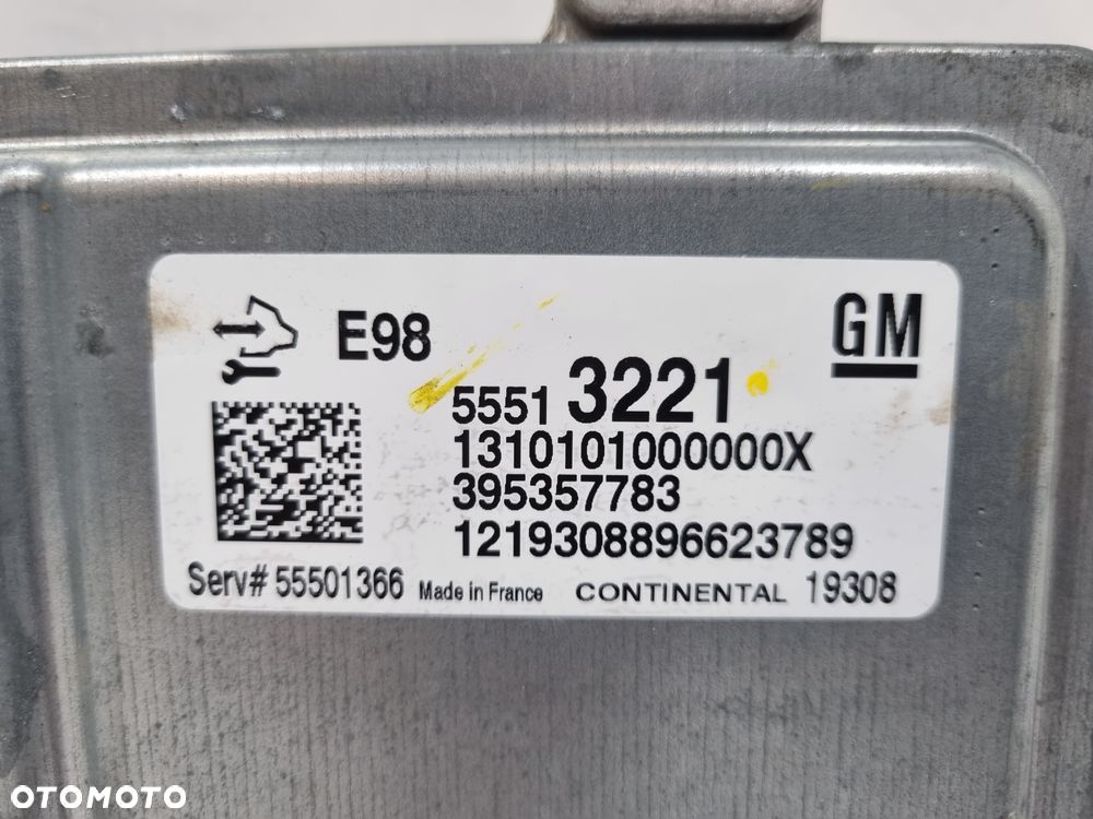 OPEL INSIGNIA B 1.6 CDTI STEROWNIK SILNIKA 55513221 - 3
