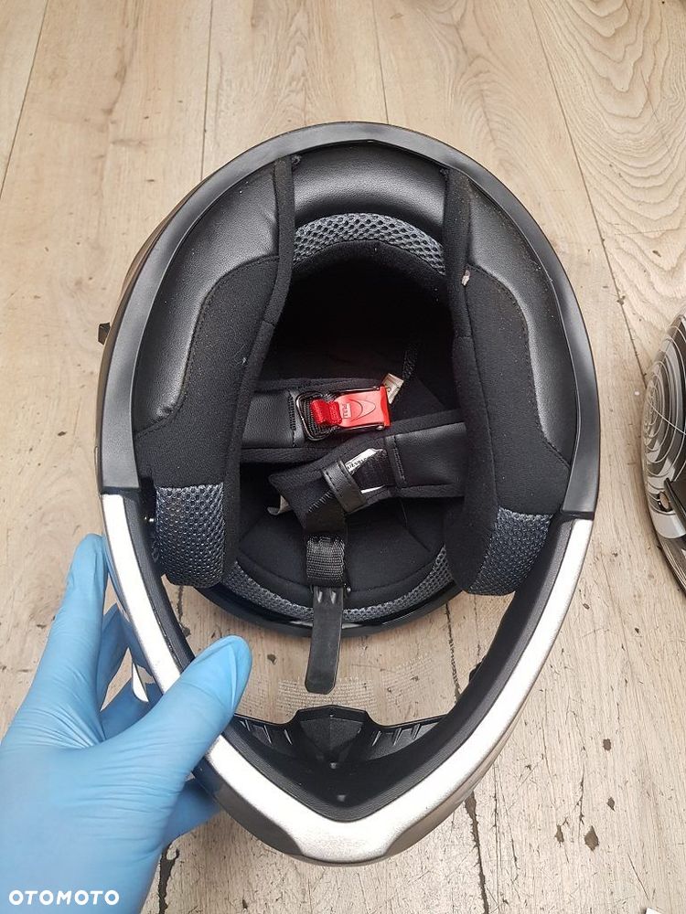 Kask motocyklowy LEM z odpinaną szczęką rozmiar S 55-56 - 10