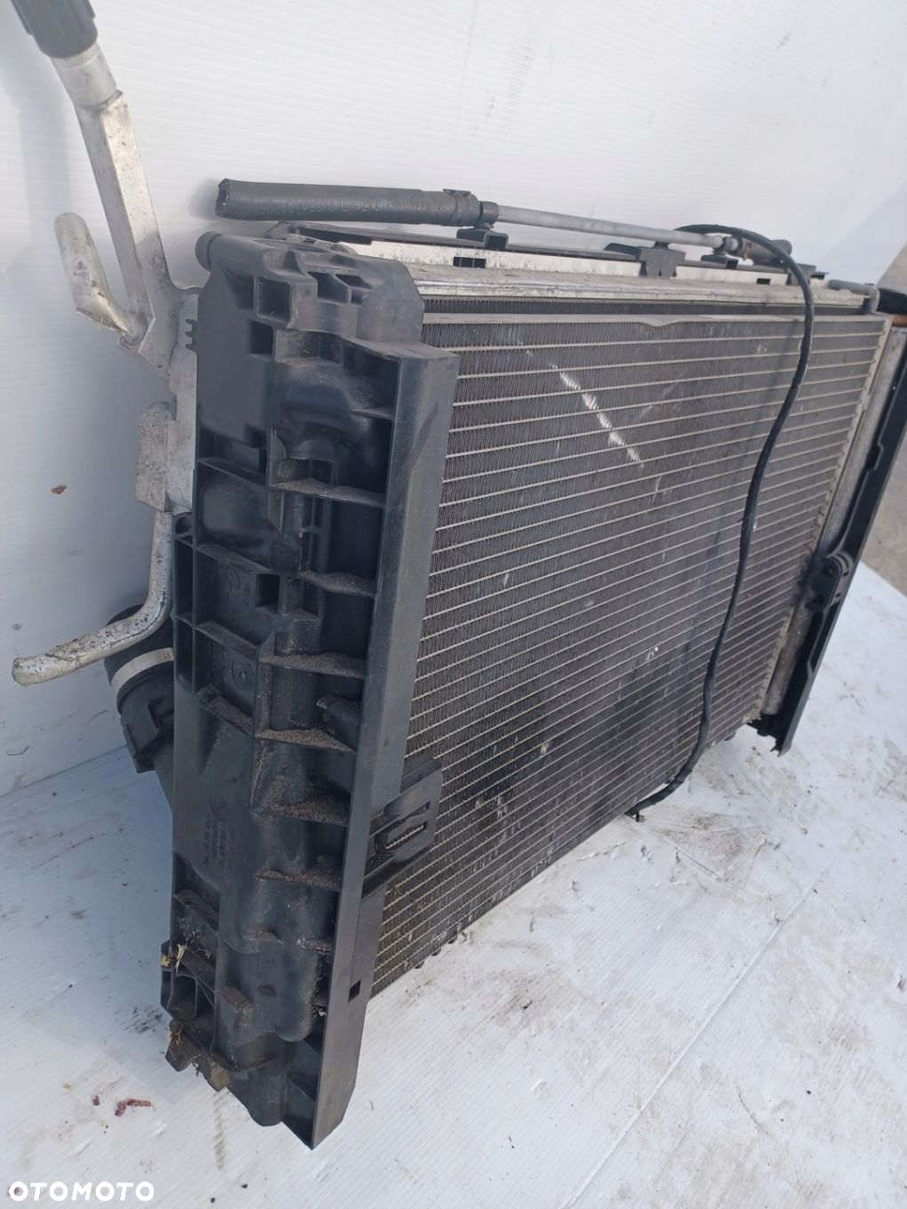 BMW 1 E81 E87 2.0i Benzyna CHŁODNICE KOMPLET WENTYLATOR 758164202 7563259 - 4