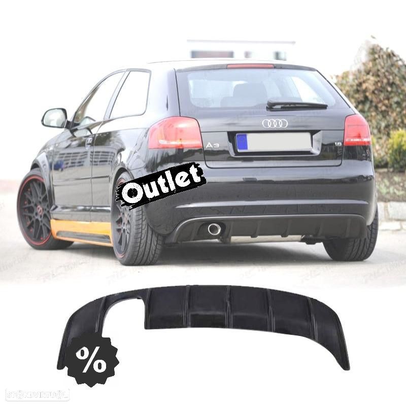 C010436C1 DIFUSOR AUDI A3 8P 08-13 LOOK RS3 - 1