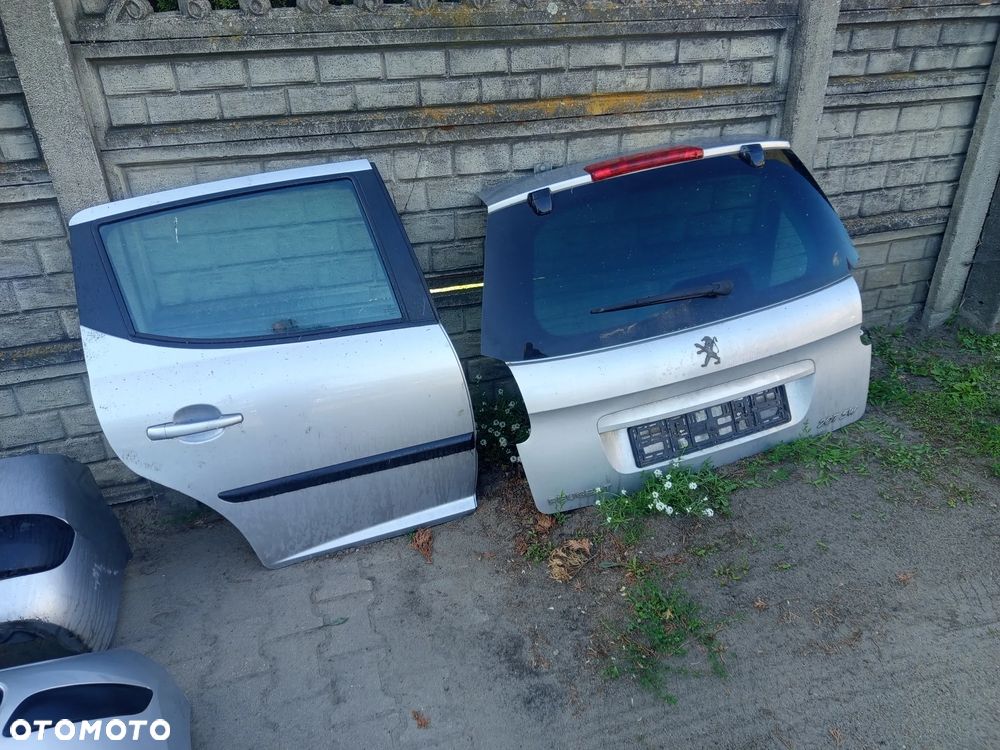 PEUGEOT 207 SW 09r  tył ezr ezrc zderzak tył lampa kombi - 2