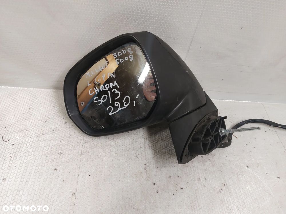 - LUSTERKO ELEKTRYCZNE LEWE PEUGEOT 3008 5008 CHROM 6PIN - 4