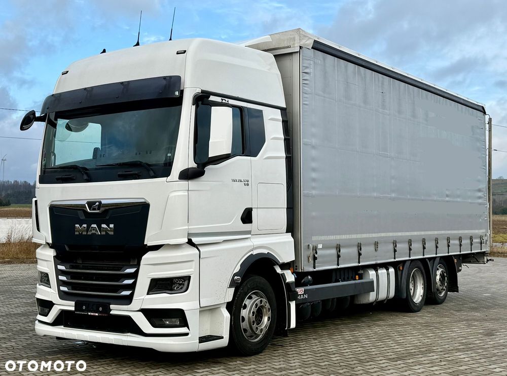MAN TGX 26.470 / FIRANKA / 19 EUROPALET / XXL / NISKI PRZEBIEG / NOWY MODEL / 6X2 - 1