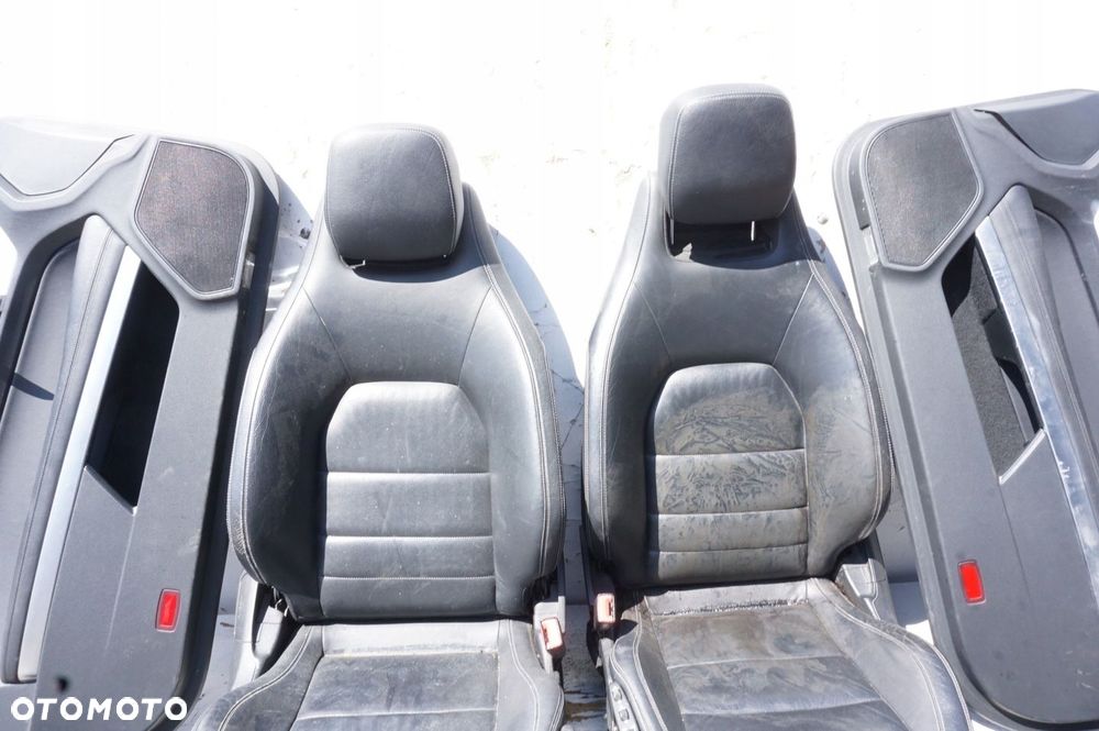FOTELE SIEDZENIA SKÓRA GRZANE EL MANUALNE MERCEDES E W212 C207 COUPE - 9