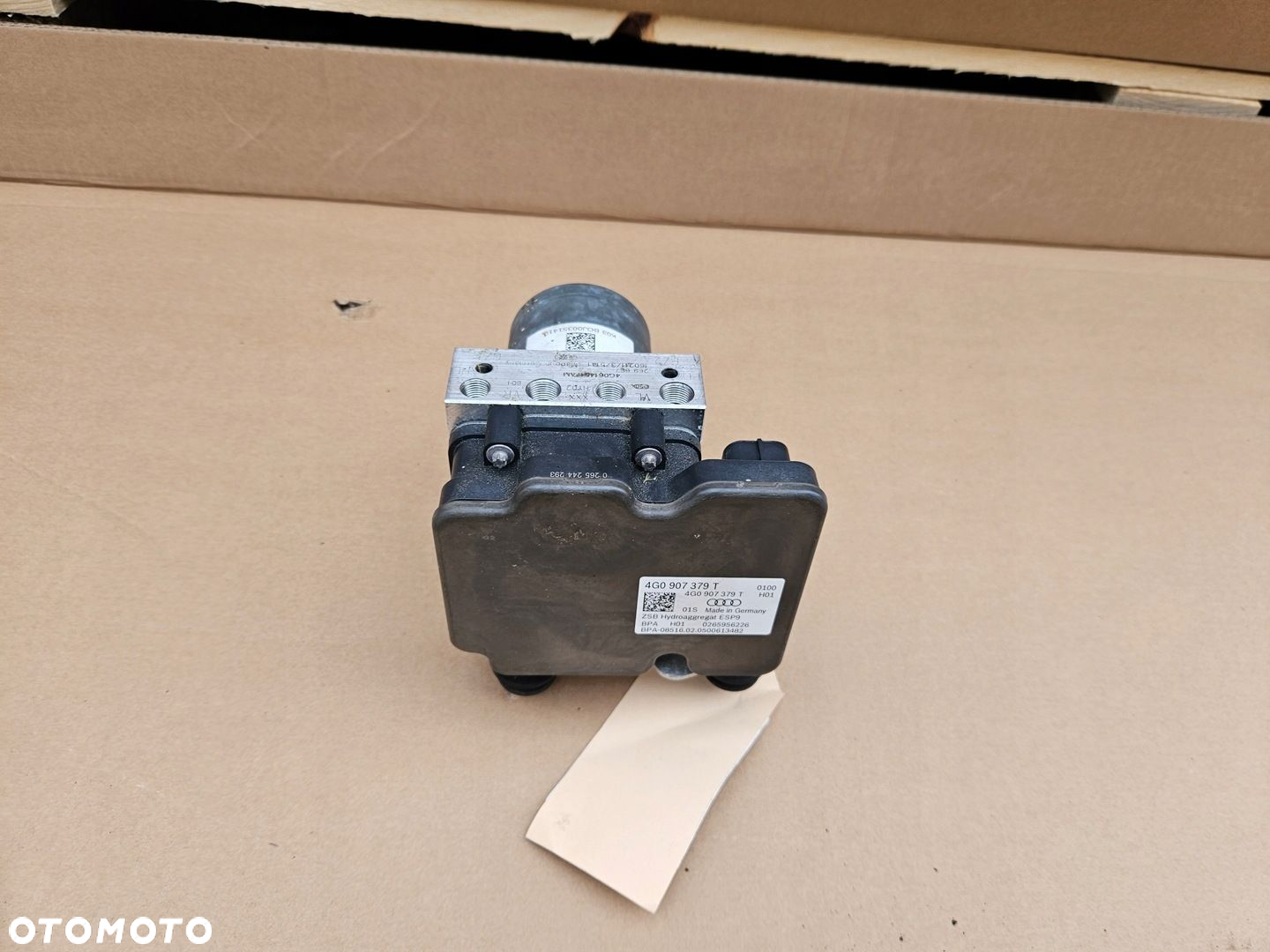 AUDI RS6 RS7 C7 4G STEROWNIK POMPA ABS 4G0907379T - 2