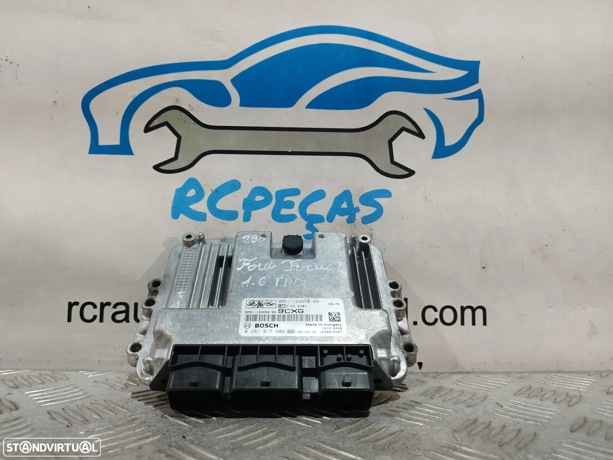 Centralina ECU motor Bosch Ford Focus II 1.6 TDCI - 3
