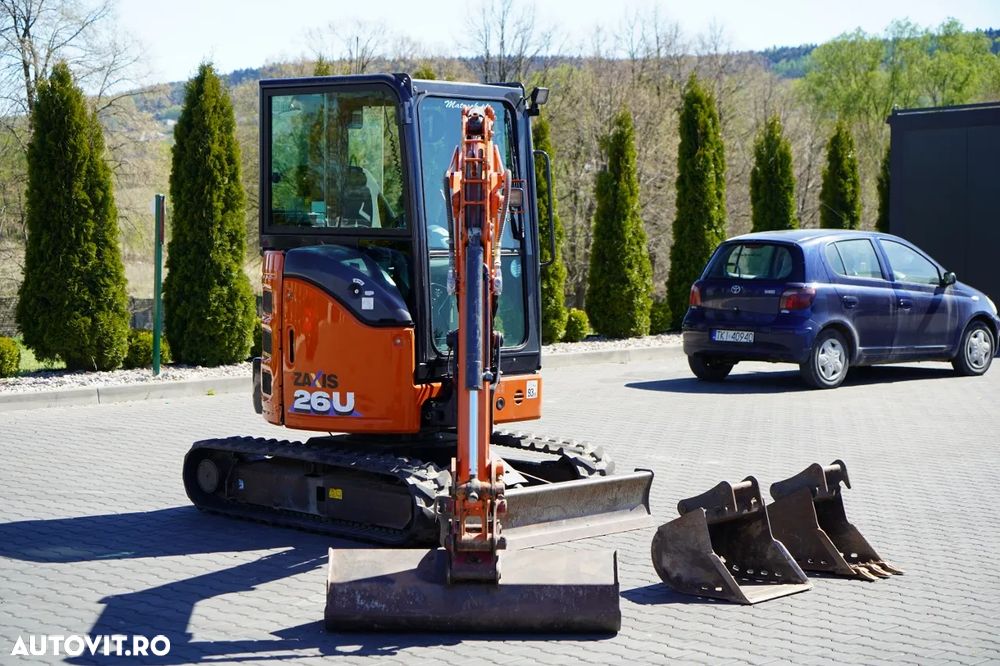 Hitachi ZX26U-6 CR / MINI EXCAVATOR / 2022 / 1900 ORE / SET CUPĂ - 8