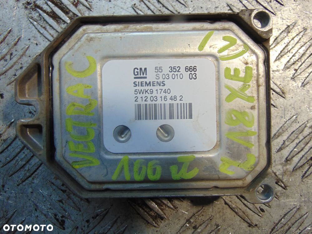 Sterownik silnika Opel vectra C 1,8 16 v - 1