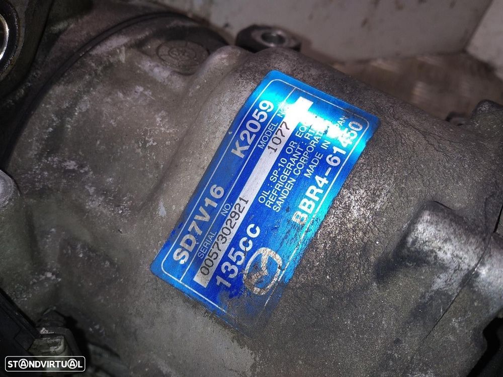COMPRESSOR AR CONDICIONADO MAZDA 3 2009 - 3