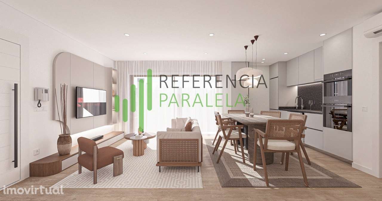 Apartamento T2 novo com logradouro e garagem – Forjães, Esposende - Grande imagem: 2/21