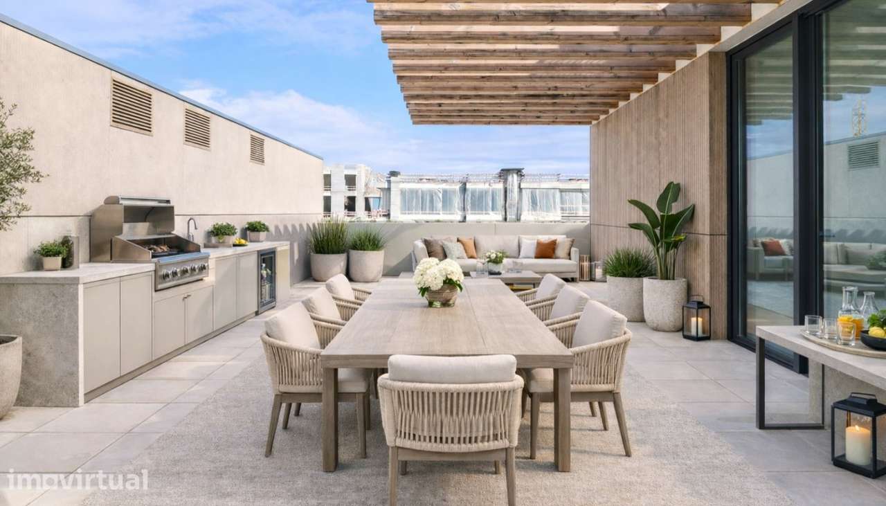 Apartamento T4+1 com terraço e piscina na Foz, Porto - Grande imagem: 3/26