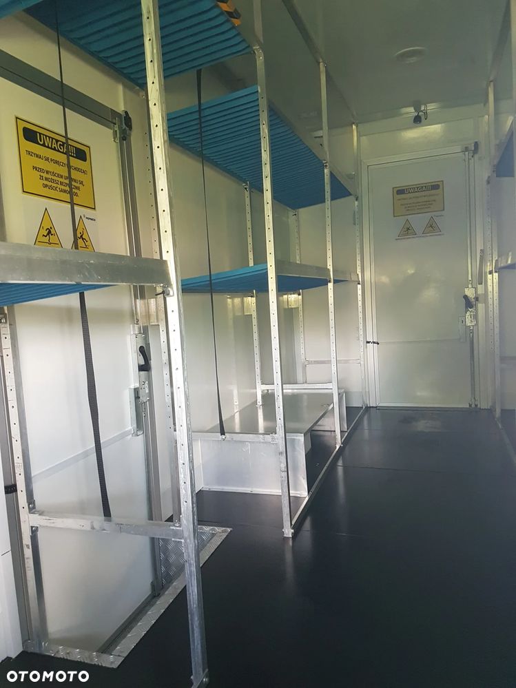 Iveco DAILY KONTENER NISKOPODŁOGOWY 4,44x2,23x2,42 SKLEP FOODTRUCK BAR KLIMA KONIOWÓZ KAMPER 35S14 KRAJOWY - 39