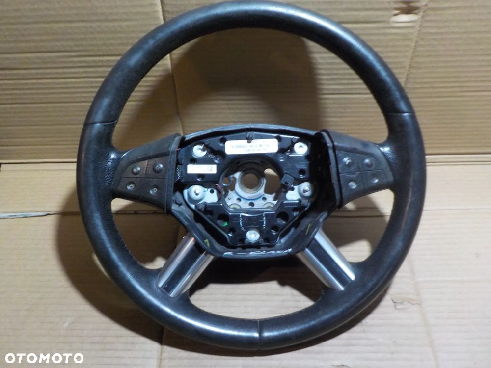 MERCEDES R-KLASA W251 KIEROWNICA CZARNA SKÓRA MULTIFUNKCJA
