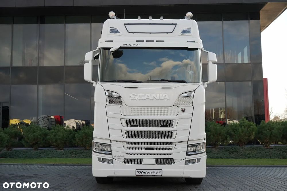 Scania S 500 / RETARDER / KLIMA POSTOJOWA / CAŁA NA PODUSZKACH  / SKÓRY - 4