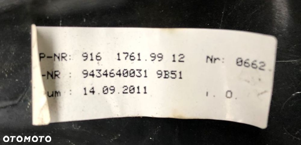 Zaślepka przyciski multifunkcji kierownicy Mercedes Atego Axor - 6