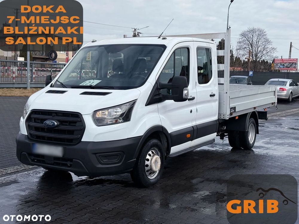 Ford Transit Doka Brygadówka 7-miejsc Skrzynia 3,22 m Salon PL, Jeden Właściciel - 1