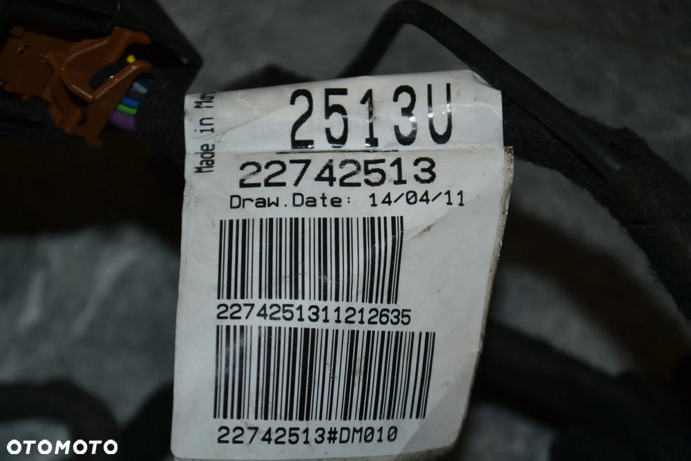 OPEL INSIGNIA WIĄZKA PODŁOKIETNIKA GNIAZDO AUX USB SD 22742513 20868796 - 4