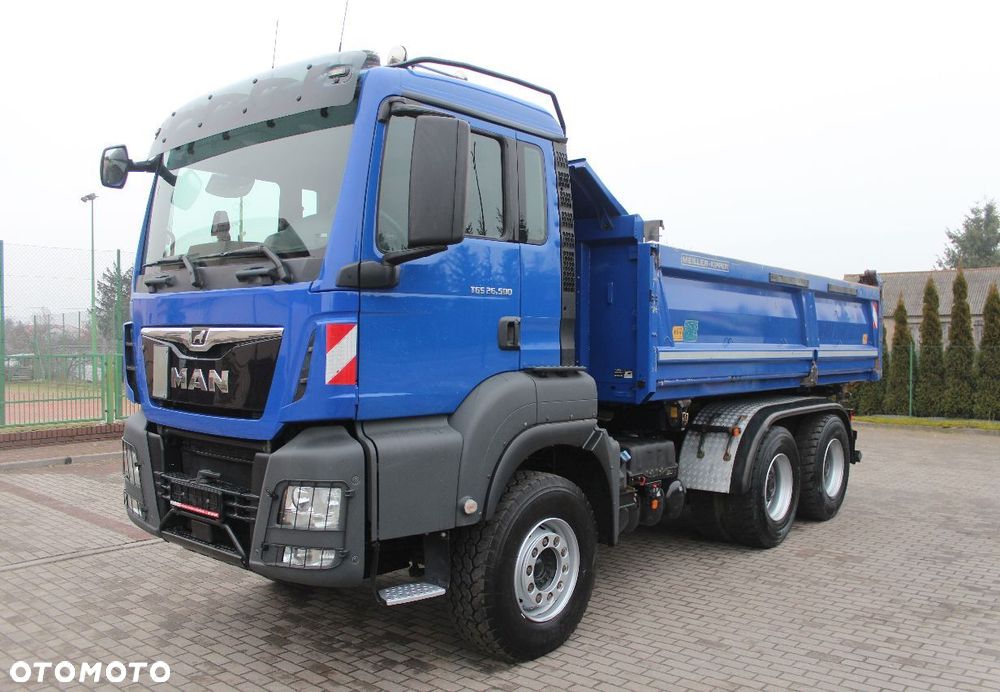 MAN TGS 26.500 6x4 WYWROTKA BORDMATIC MEILLER KIPPER Z NIEMIEC