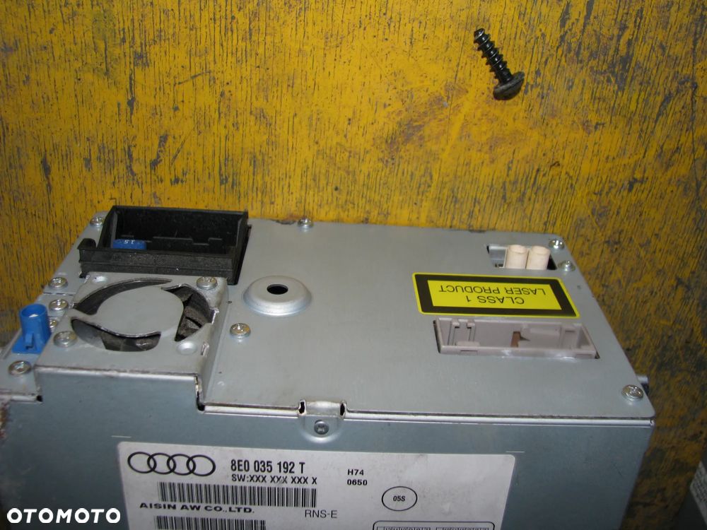 Radio nawigacja Audi A4 B6 B7 8E0035192T ZMIENIARKA 8e0035111c KOMPLET - 7