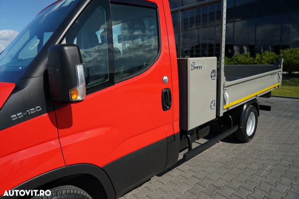 Iveco DAILY 35-120 / BASCULATOR SPATE / DUBLU / MANUAL / IMPORTAT - 19