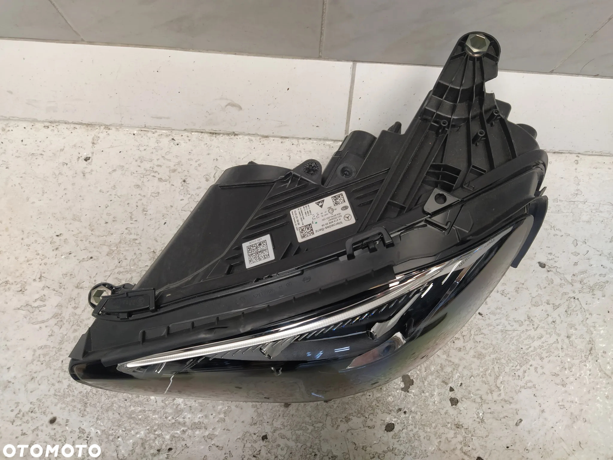 MERCEDES E KLASA W213 LIFT LAMPA REFLEKTOR PRZÓD PRZEDNI LEWA LEWY FULL LED PERFORMANCE PRZETWORNICA KOMPLETNA ORYGINAŁ - 7