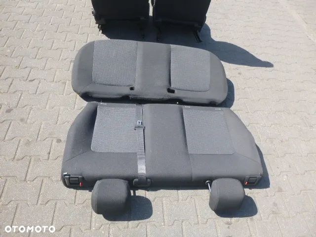 FOTEL FOTELE LEWY PRZÓD PRAWY PRZÓD + TYLNA KANAPA OPEL CORSA D 5D - 2