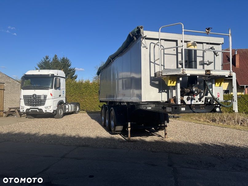 Langendorf SKA 24/30 30m3 import Niemcy naczepa wywrotka żwirówka thermo - 27