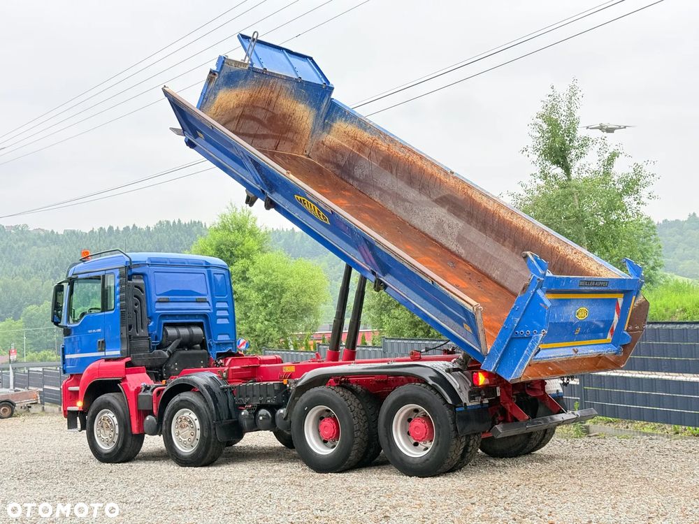 MAN * Kiper Bordmatic * MAN 35.480 TGS * Wywrotka * Napęd 8x4 * Sprowadzony * Euro 5 * - 22