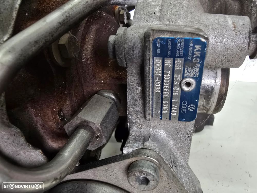 Turbo  VW Polo 1.6 tdi  Seat Ibiza lV   ref: 03L 253 016 H    motor CAY - 4