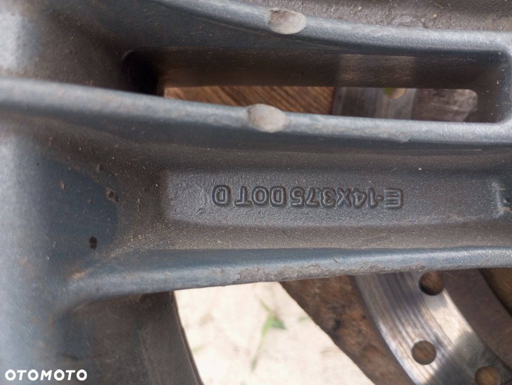 Felga Piaggio yourban 300 MP3 tylna koło tylne tarcza hamulcowa H1 - 7
