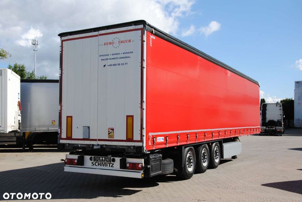 Schmitz Cargobull SCS kurtyna, podnoszona oś - 4