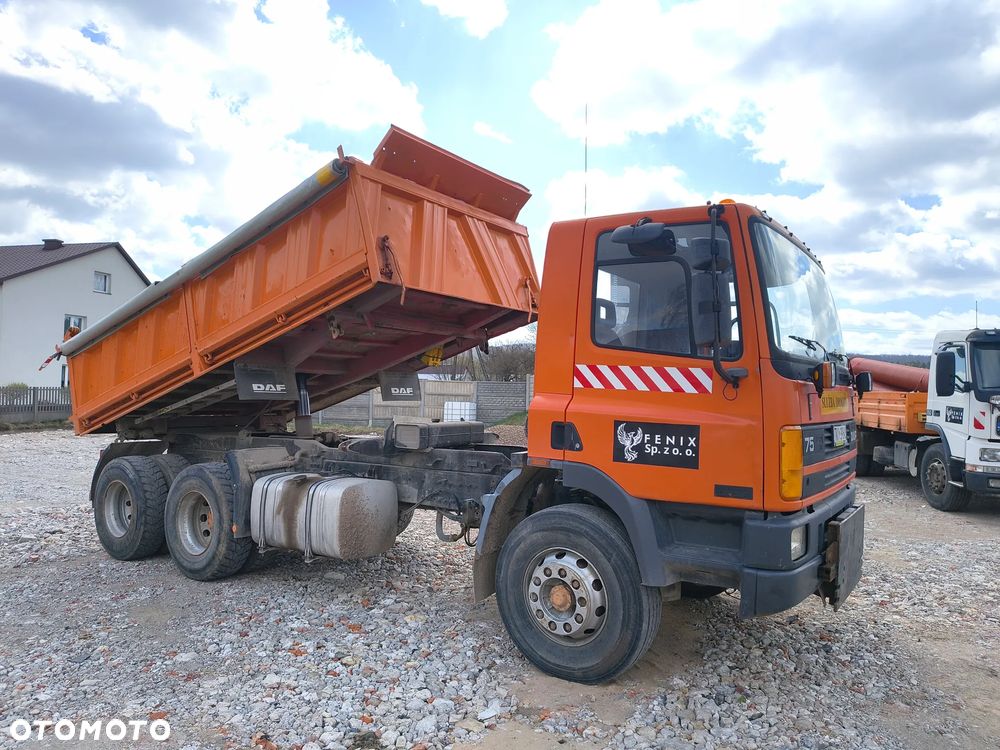 DAF AT75 wywrotka 6x4 nie man Scania Volvo iveco - 3
