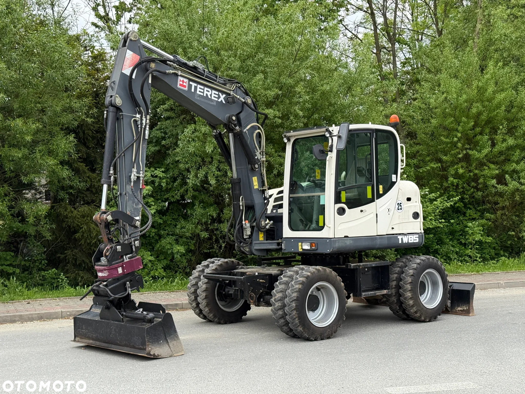 Terex * Koparka Kołowa TEREX TW 85 * Sprowadzona * Rototilt * - 15
