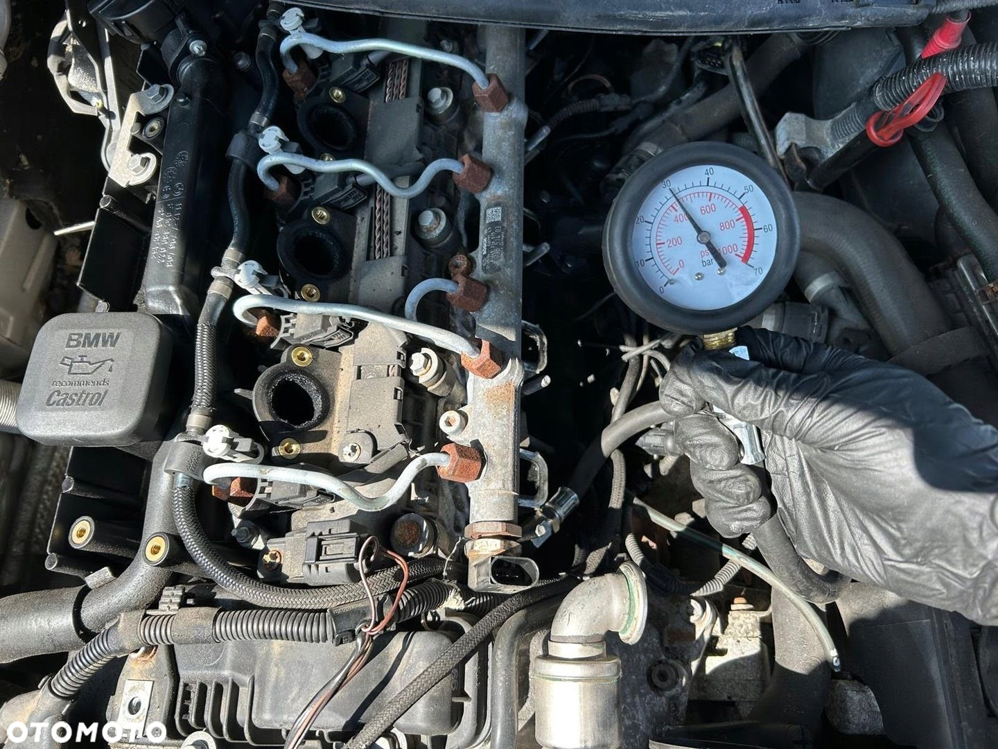 Silnik 3.0 d M57N2 306D3 pompa BMW E83 X3 145 000 km E70 E92 E71 KOMPRESJA - 4