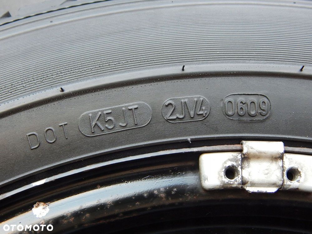 vw t5 felga stalowa koło zapasowe dunlop 215/65 r16 bieżnik 8.47 - 4