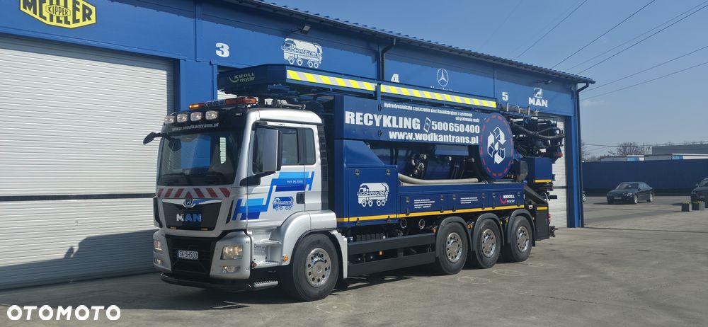 MAN TGS 35.500 KROLL Recycler CVS 3100 URACA P4-45 540ll/175bar - 2