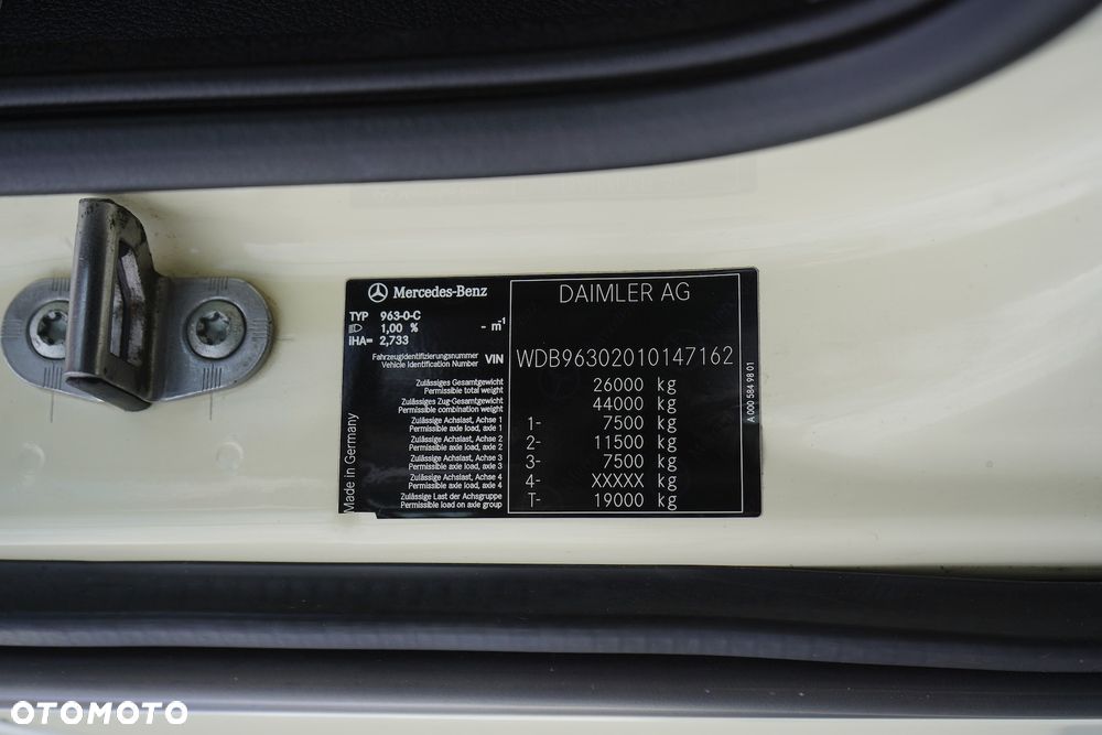 Mercedes-Benz ACTROS / 2540 / ACC / E 6 / CHŁODNIA + WINDA / 20 PALET / OŚ SKRĘTNA - 10