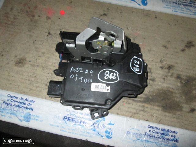 Fecho 8E0839016C AUDI A4 2003 TD ELETRICO AUDI A4  8E FASE 1 2005 1.9TDI 130CV 4P PRETO TD 7 PINOS - 1