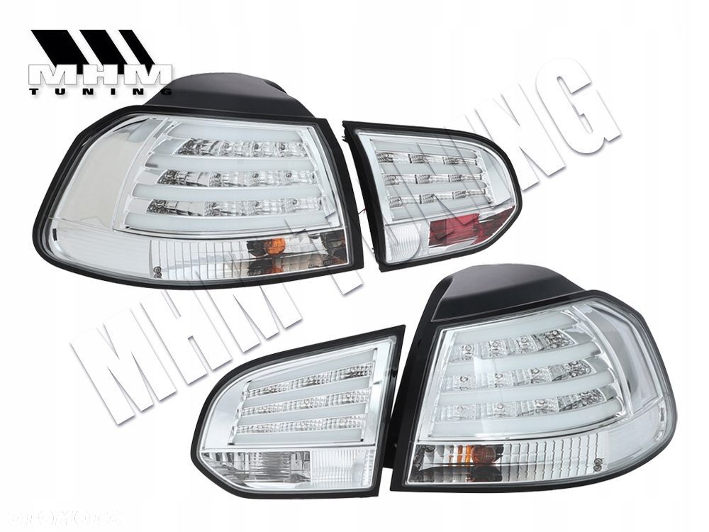 Lampy tylne kpl Led Neon Tuning Chrom VW Golf VI 6 5k0 2008-2013 HB z24 - 1