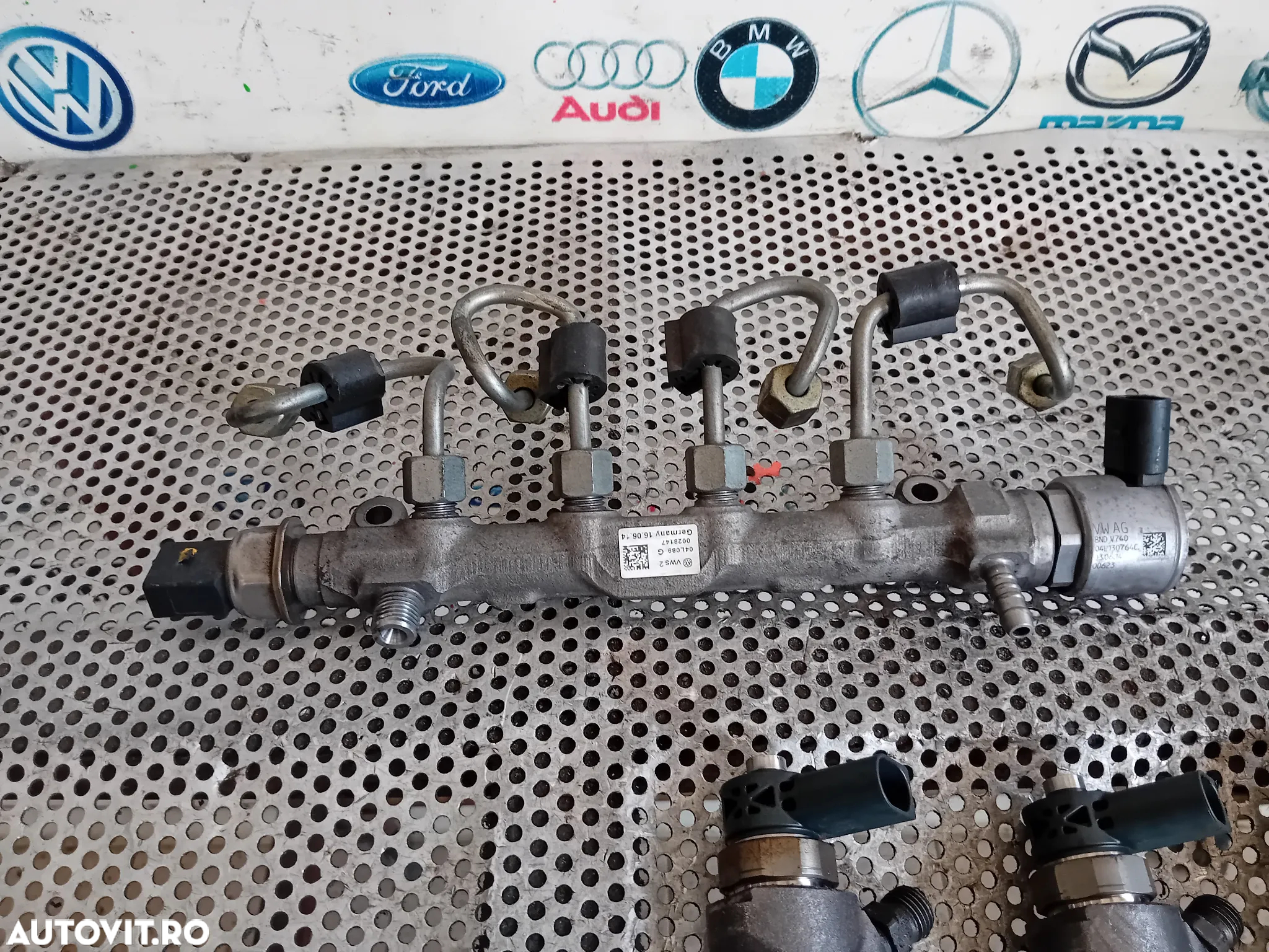 Kit Injectie Injectoare Pompa Rampa Audi A6 C7 A5 A4 B9 Q3 Q5 2.0 Tdi Motor CNH 2012-18 04L130277AE - 5