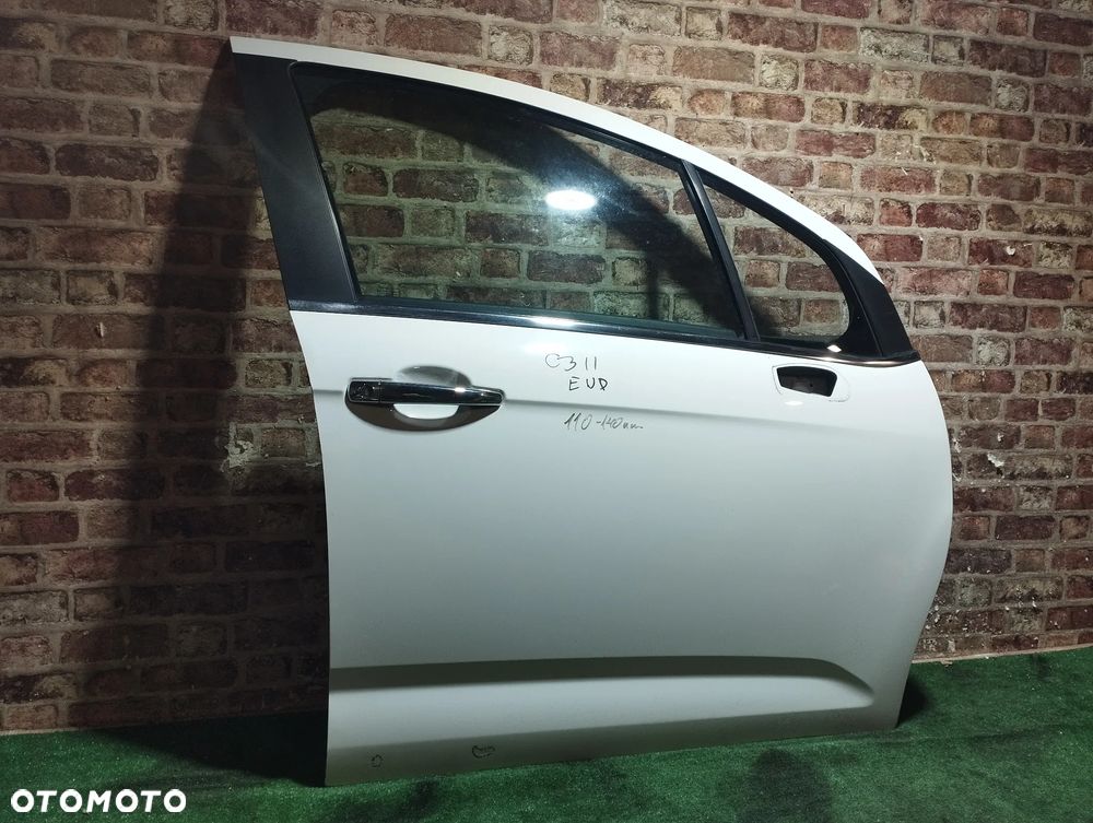 Drzwi przednie Przód LEWE KOMPLETNE strona lewa Citroen C3 II 10- KOD EWP - 5