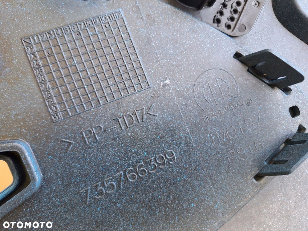 FIAT 500 II ABARTH 500E 23- NIE KLEJONY! ZDERZAK PRZÓD PRZEDNI+ABSORBER ORYG FIAT 735766399 WYSYŁKA KRAJ-EUROPA - 14