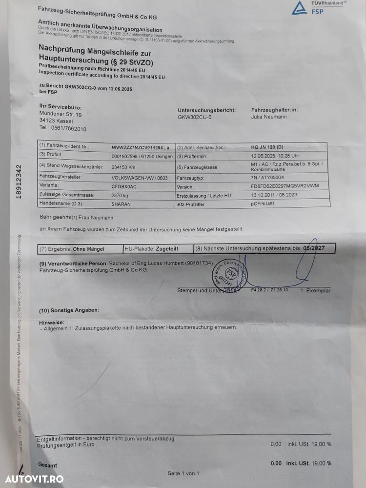 Volkswagen Sharan - 37